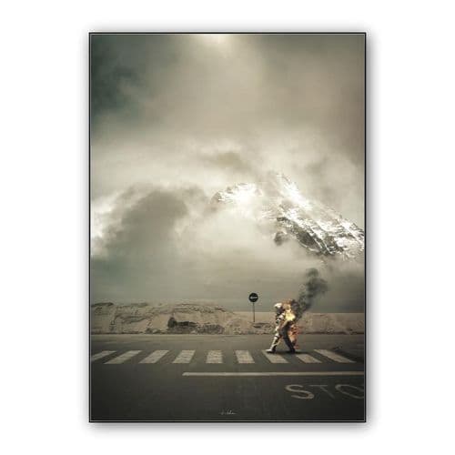 Crossfire wall art poster