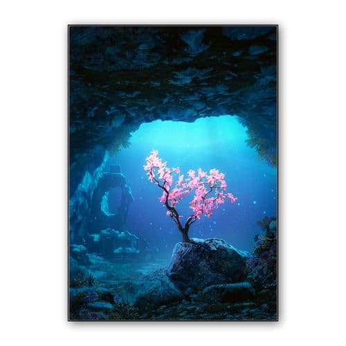 Galaxy Rock wall art poster