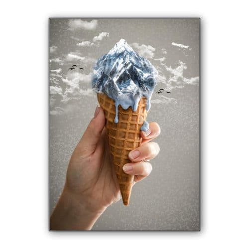 Ice Coon wall art poster