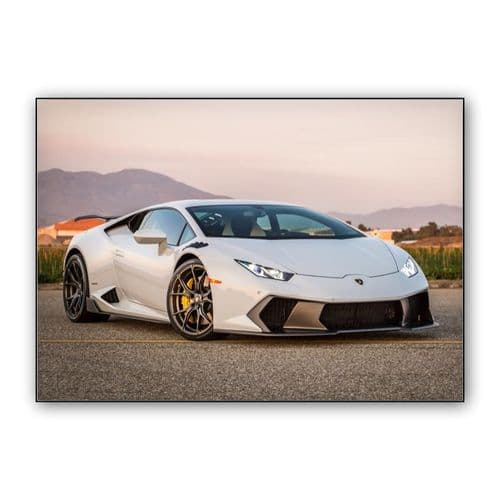 Lamborghini Huracan wall art poster
