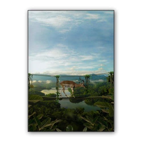 Bridge wall art poster