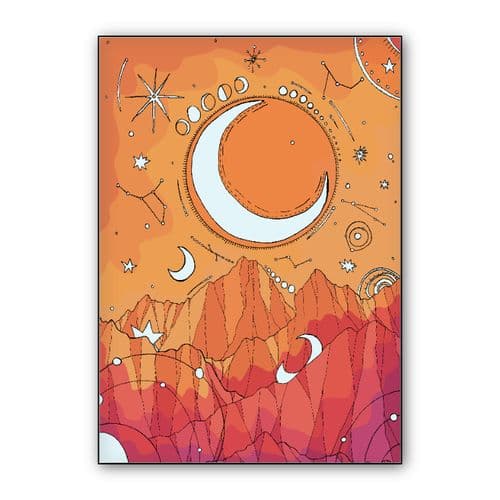 Autumn Astronomy  wall art poster
