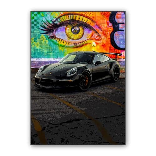 Porsche GT3 RS wall art poster