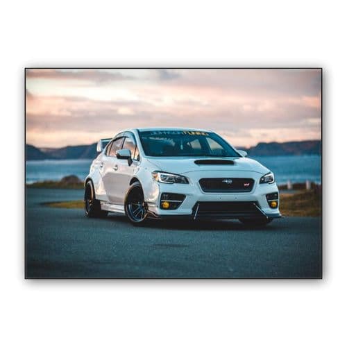 Subaru Impreza WRX STI wall art poster
