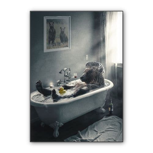 BEAR NECESSITIES wall art poster