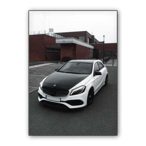 Mercedes A Class wall art poster