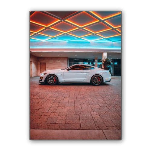 Ford Mustang Shelby GT500 wall art poster