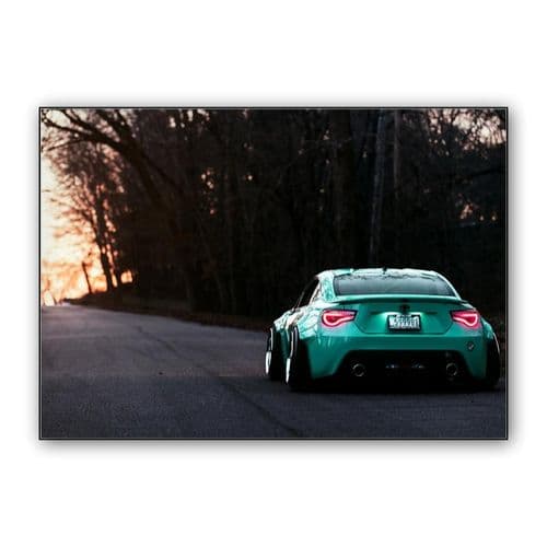 Toyota GT86 wall art poster