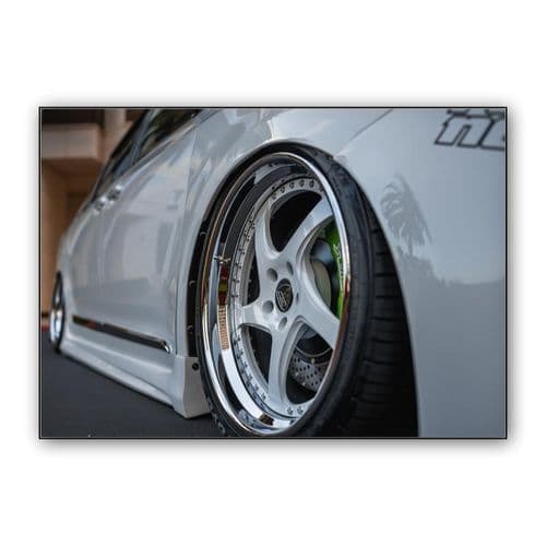 Wheel Close-up wall art poster