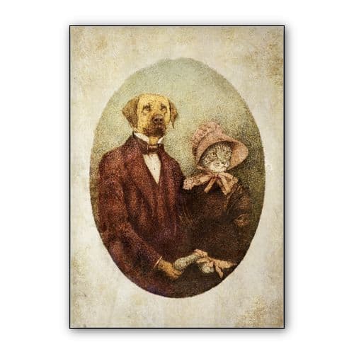 Couple wall art poster