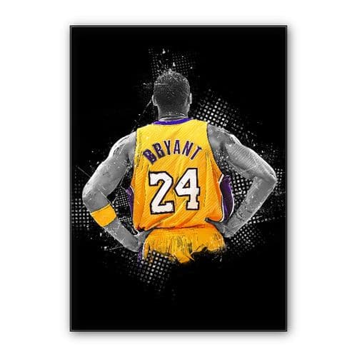 Kobe Bryant wall art poster