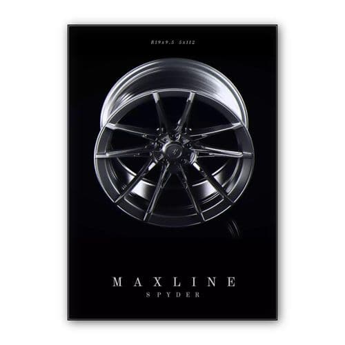 Maxline Spyder Wheels ( Potrait 1 ) wall art poster