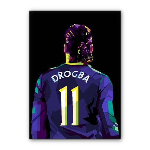 Best seller football DIDIER DROGBA wall art poster