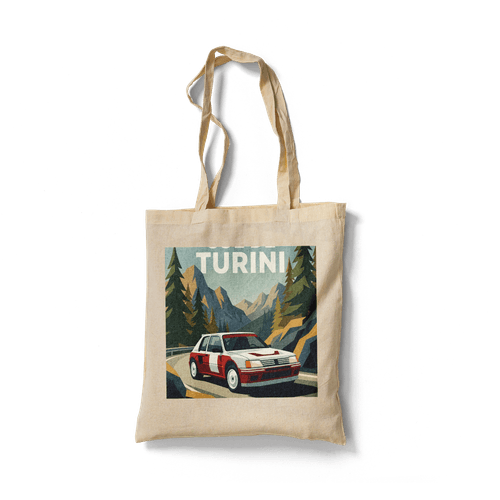 Col de Turini: Peugeot 205 T16 Retro Poster wall art poster
