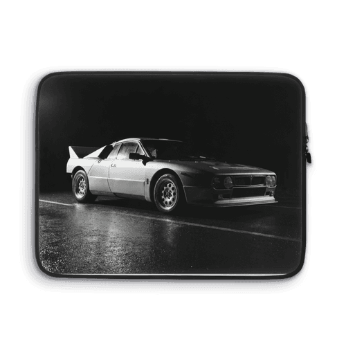 Lancia 037 Stradale Noir Night Portrait wall art poster