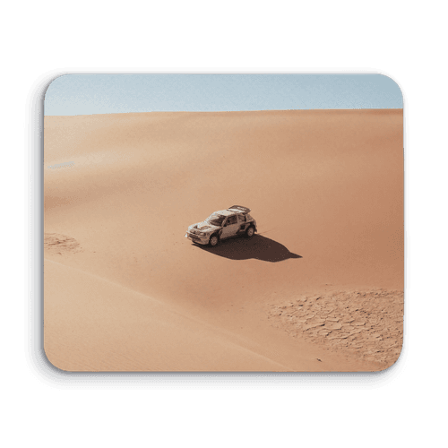 Desert Raider - Peugeot 205 T16 Dakar Rally wall art poster