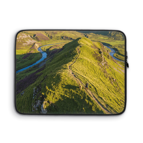 The Spine of Scotland - Aerial Highlands Ridge Walk wall art poster