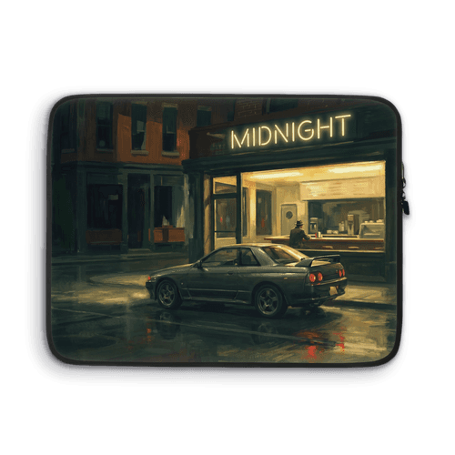 R32 GT-R Midnight Diner wall art poster