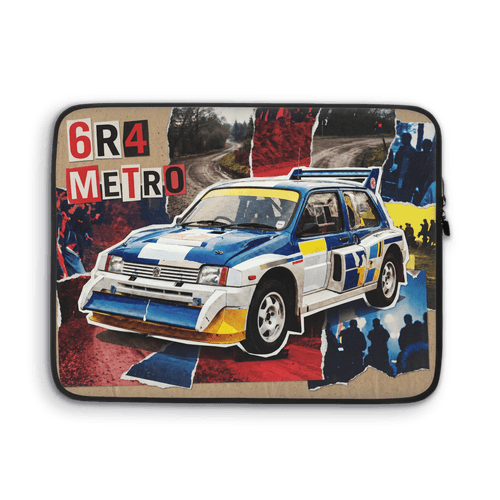 MG Metro 6R4 Zine Collage Art wall art poster