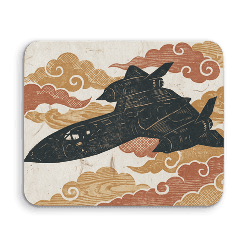 Ukiyo-e SR-71 Blackbird wall art poster