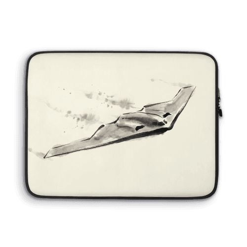 Sumi-e B-2 Spirit Stealth Bomber wall art poster