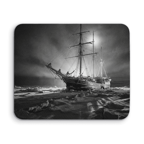 Endurance Frozen in the Ice wall art poster