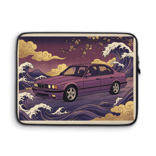 BMW E34 Great Wave Ukiyo-e wall art poster