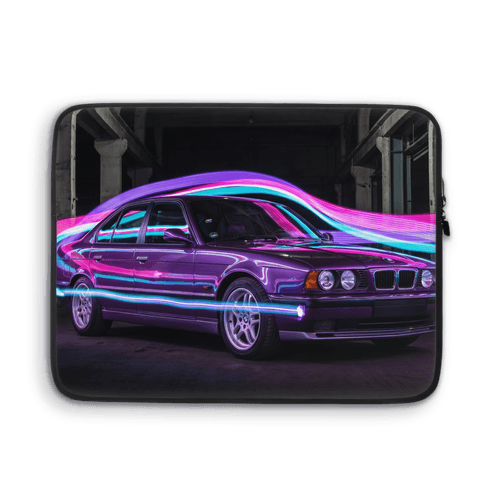 Neon Trails E34 wall art poster