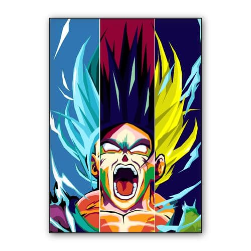 Anime Dragon ball special edition wall art poster
