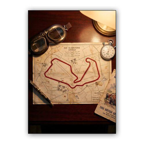 Silverstone 1950: The Dawn of Grand Prix Racing wall art poster