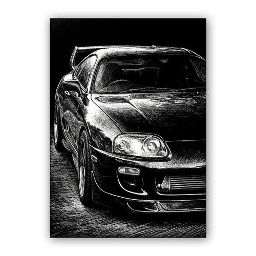 Supra A80: The Shadow Legend wall art poster