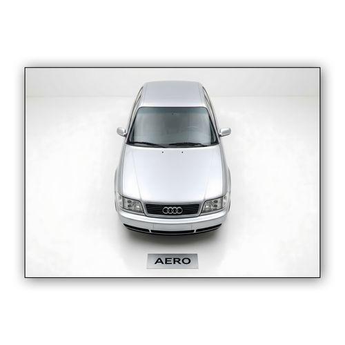 Audi 100 C4 Aero Portrait wall art poster
