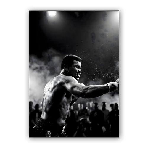 The Greatest: Muhammad Ali High Contrast Boxing Photography wall art poster