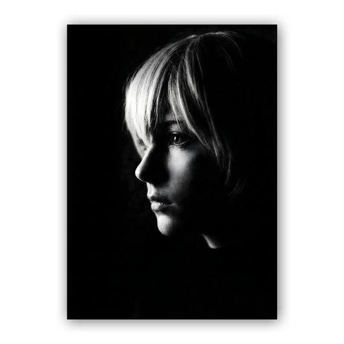 Rei Ayanami: Chiaroscuro Study wall art poster