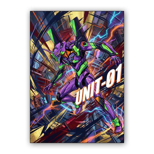 EVA Unit-01: Kinetic Power wall art poster