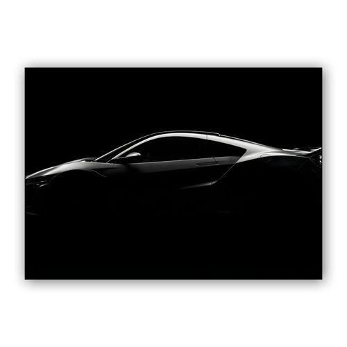Sleek Silhouette: Modern Honda NSX wall art poster