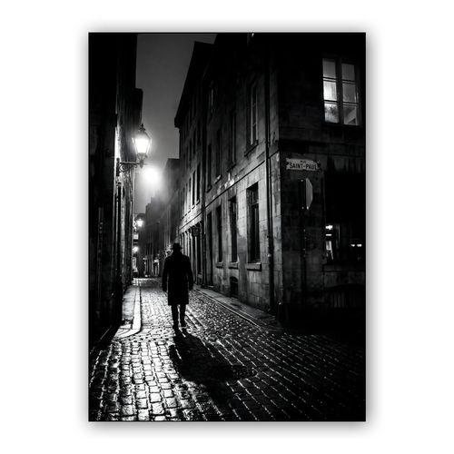 The Stranger on Rue Saint-Paul wall art poster