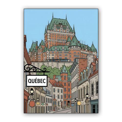 Quebec City: Historic Charm of Old Quebec wall art poster