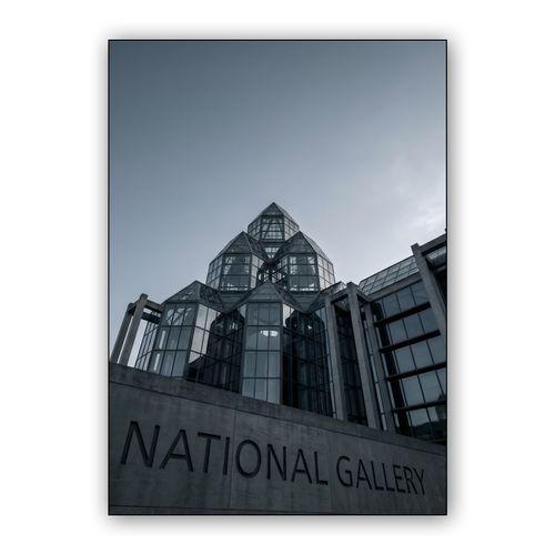 National Gallery of Canada: Ottawa Architectural Study wall art poster