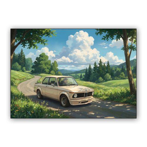 BMW 2002 Countryside Journey wall art poster