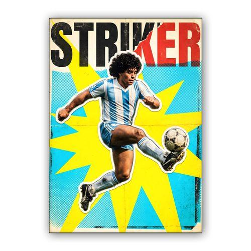 Maradona: The Golden Striker wall art poster