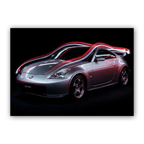Nismo Velocity: Z33 Light Trails wall art poster