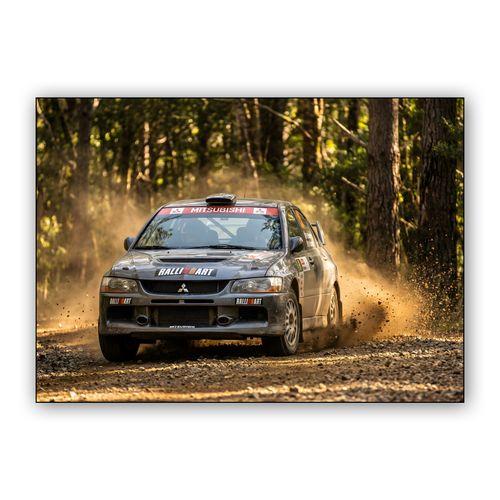 Evolution IX: Forest Rally Charge wall art poster