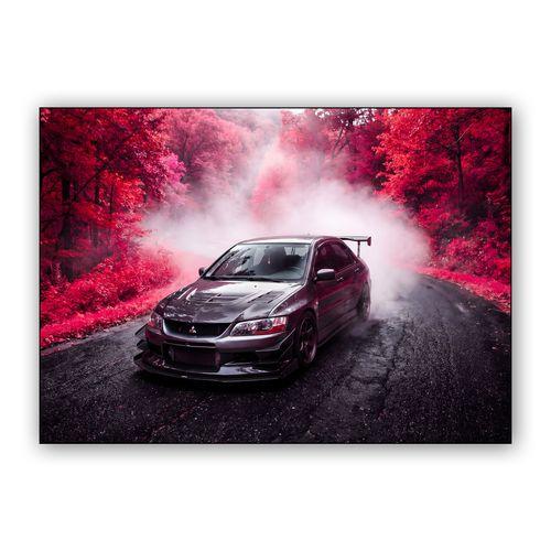 Pink Smoke: Evolution IX Infrared Drift wall art poster