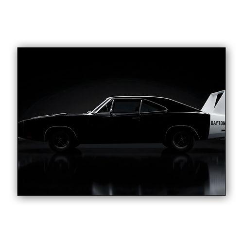 Charger Daytona: Monochrome Aero Warrior wall art poster