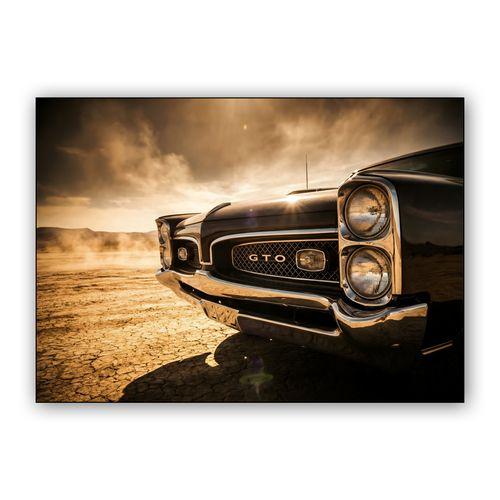 Pontiac GTO: Golden Desert Legend wall art poster