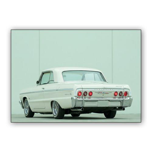 Pristine '64 Impala SS wall art poster