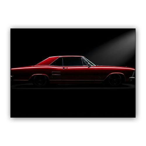 Crimson Riviera Spotlight wall art poster
