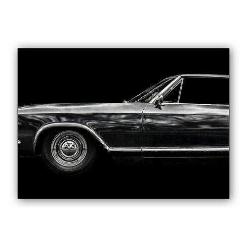 Chrome Reflection: '63 Riviera wall art poster