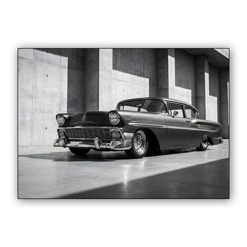 Brutalist Biscayne wall art poster